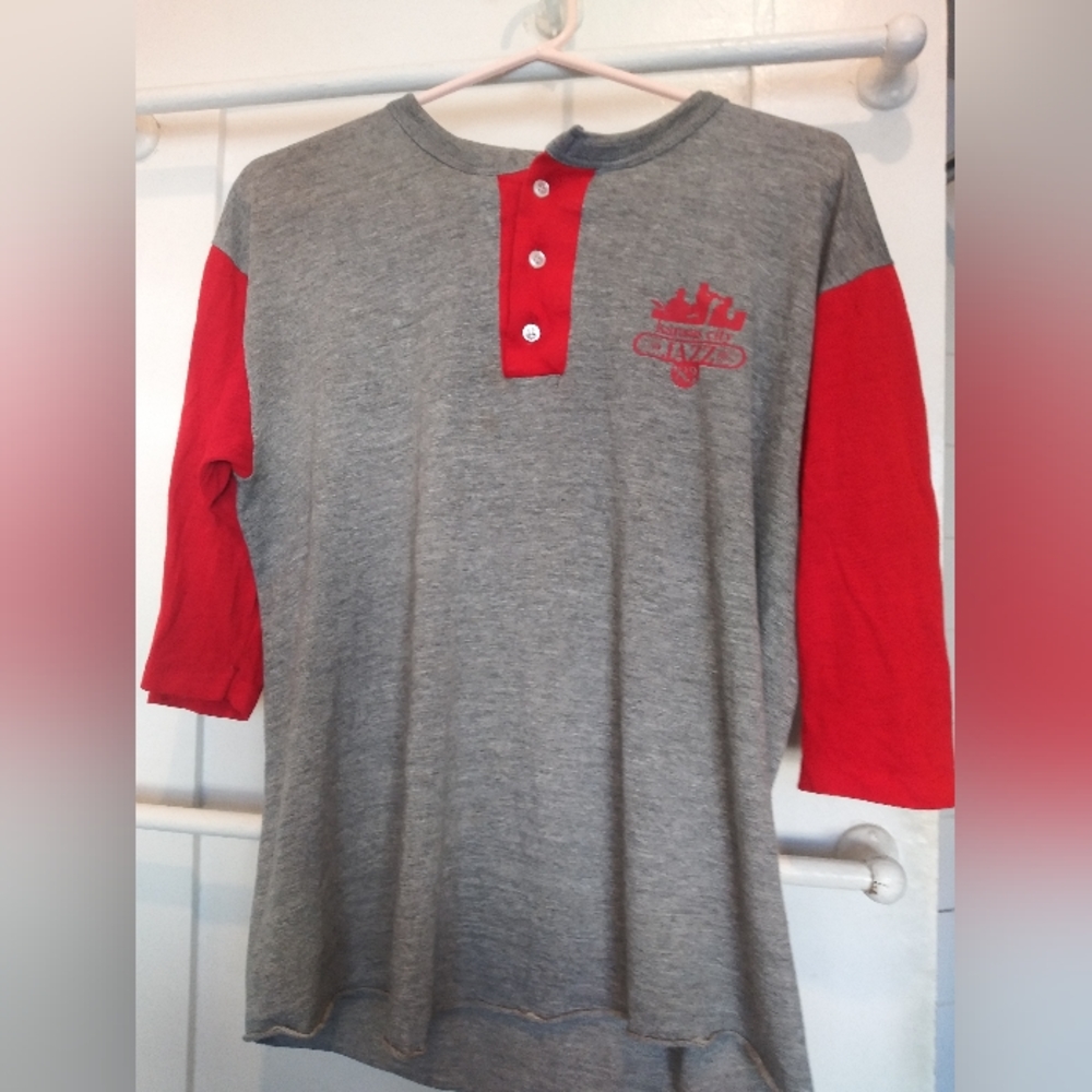 Vintage Kansas  City Jazz Festival Reglan Shirt 1981